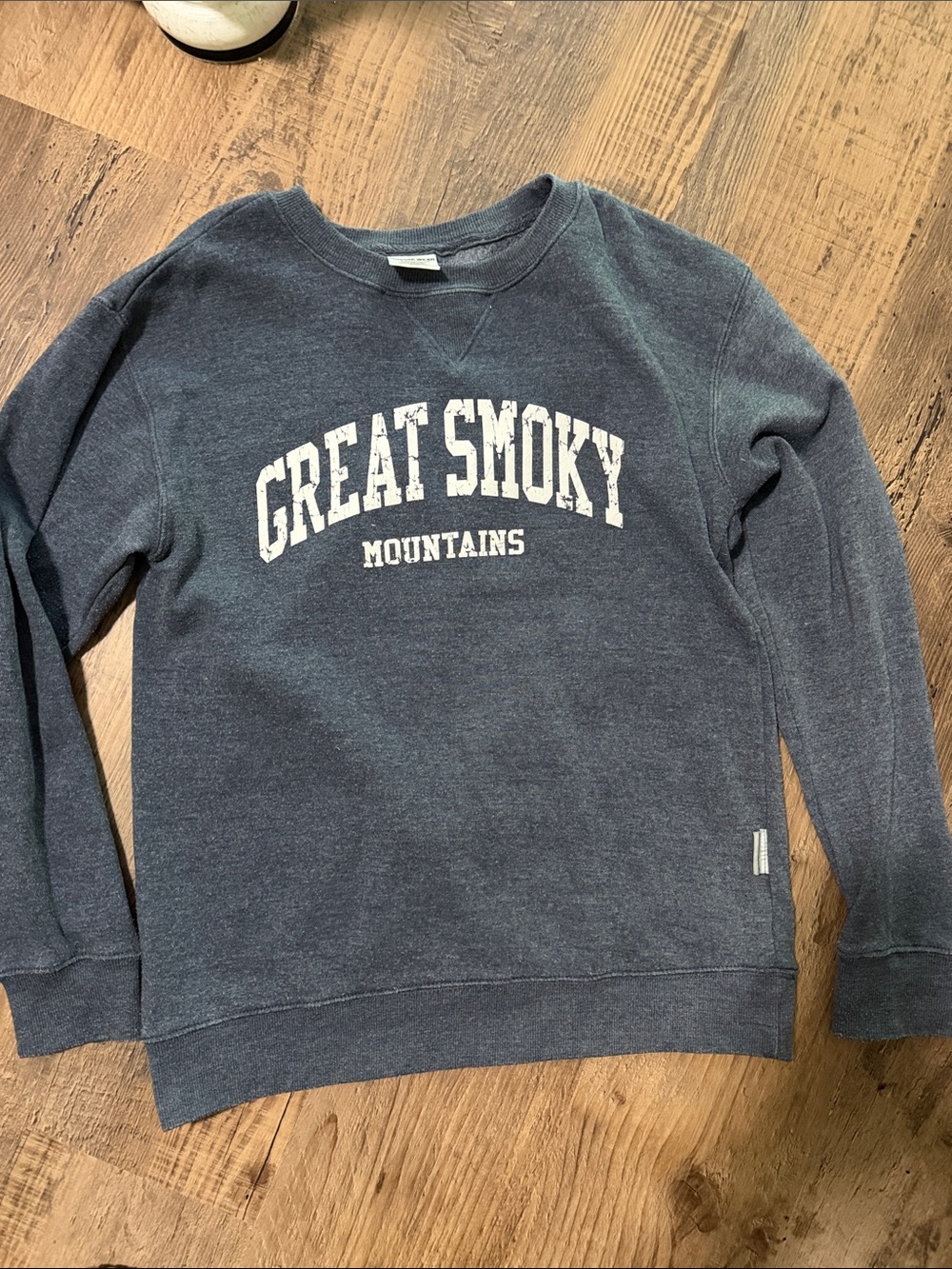 Vintage Bayronite Navy Heather Pullover